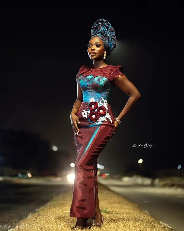Exquisite Nigerian Lace Asoebi Styles-Volume 3