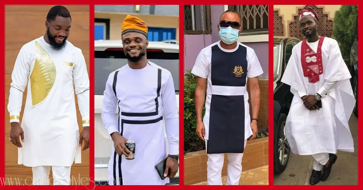 Get Inspiration From These White Atiku Traditional Styles For Men