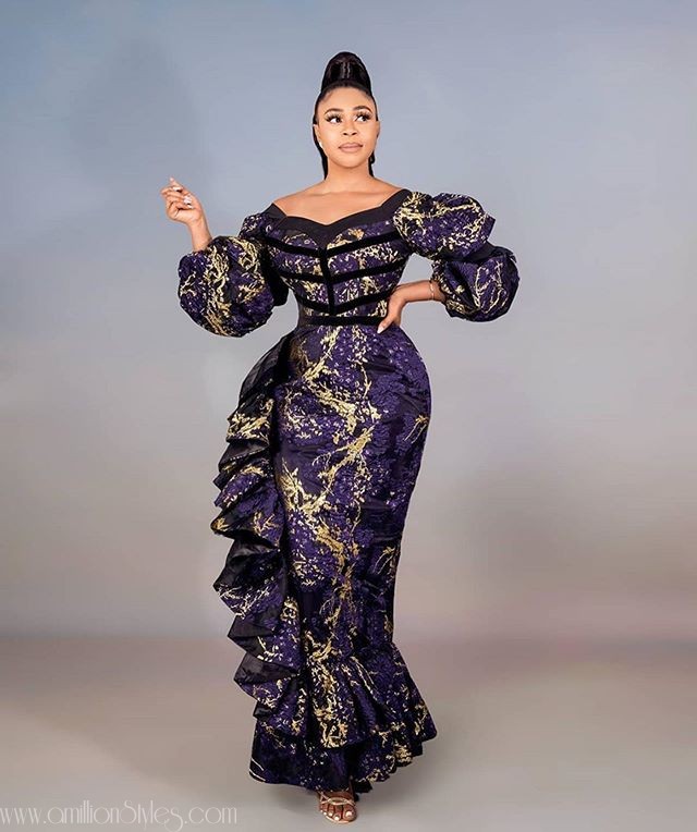 Exquisite Nigerian Lace Asoebi Styles-Volume 5