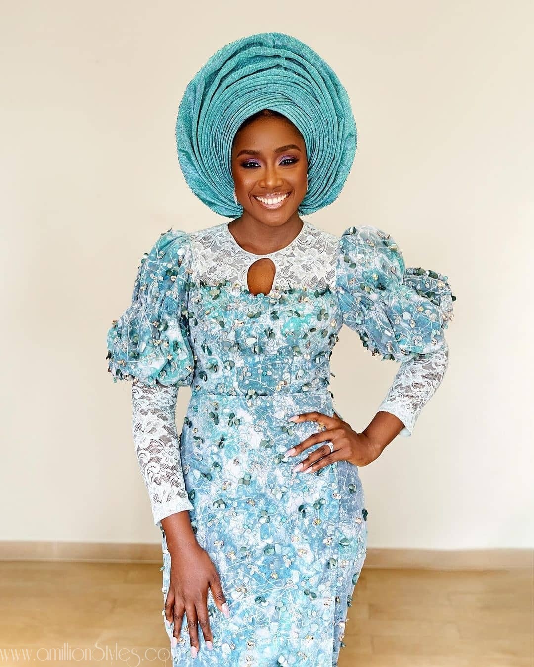 Exquisite Nigerian Lace Asoebi Styles-Volume 20