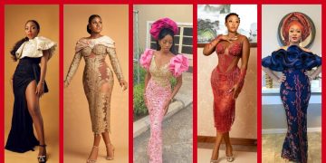Exquisite Nigerian Lace Asoebi Styles-Volume 21