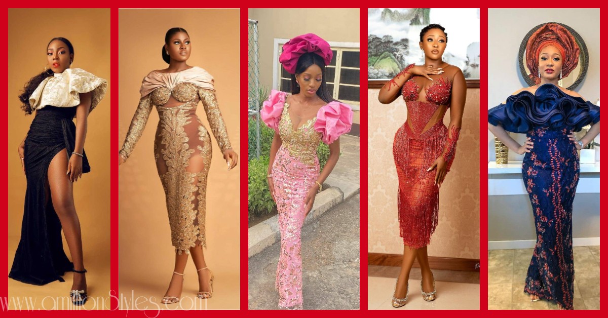 Exquisite Nigerian Lace Asoebi Styles-Volume 21