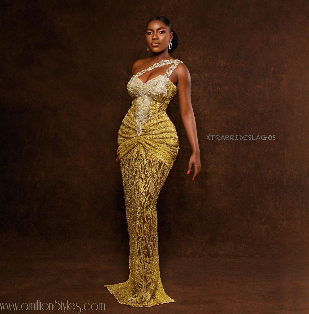Exquisite Nigerian Lace Asoebi Styles-Volume 23 – A Million Styles
