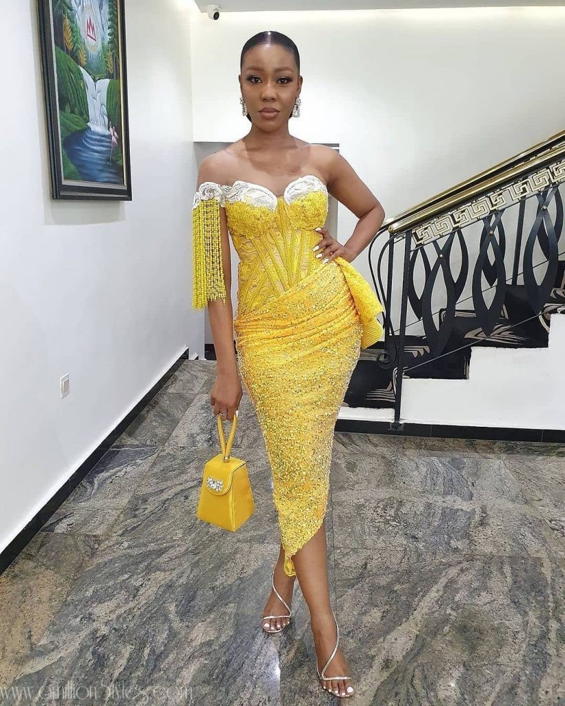 Exquisite Nigerian Lace Asoebi Styles-Volume 24 – A Million Styles
