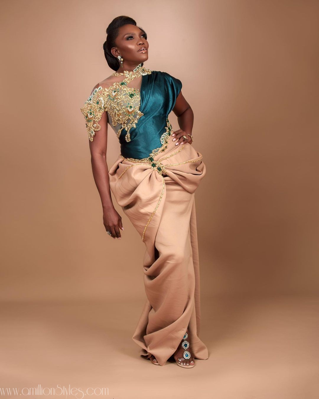 Exquisite Nigerian Lace Asoebi Styles-Volume 32