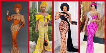 Exquisite Nigerian Lace Asoebi Styles-Volume 31