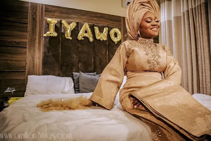 12 Fabulous Yoruba Bride Traditional Outfits
