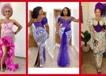Exquisite Nigerian Lace Asoebi Styles-Volume 37