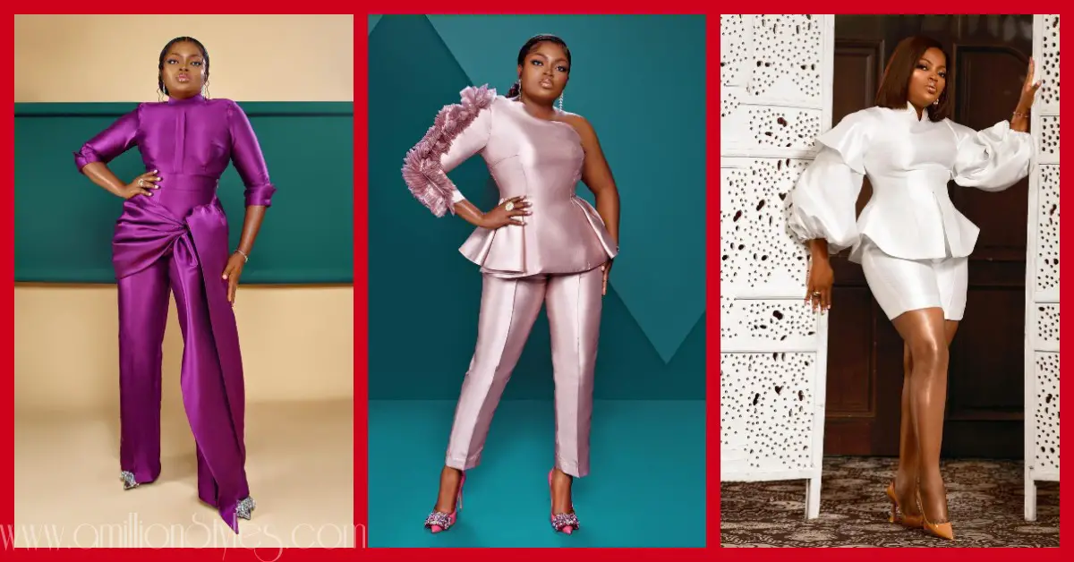 Funke Akindele-Bello Celebrated Her Birthday With Beautiful Outfits