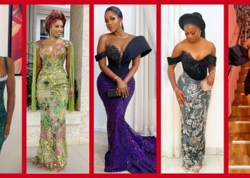 Exquisite Nigerian Lace Asoebi Styles-Volume 39