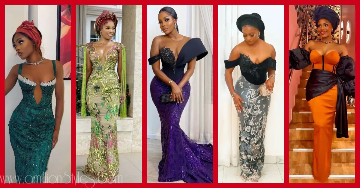 Exquisite Nigerian Lace Asoebi Styles-Volume 39