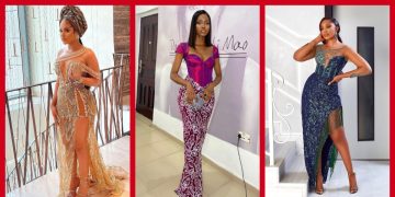 Exquisite Nigerian Lace Asoebi Styles-Volume 41