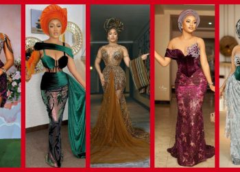 Exquisite Nigerian Lace Asoebi Styles-Volume 40