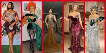 Exquisite Nigerian Lace Asoebi Styles-Volume 40
