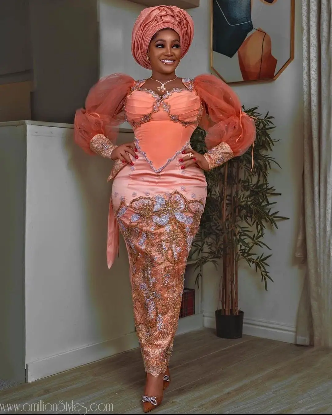 Thought Corset Lace Asoebi Styles Were Out Of The Game? Think Again!