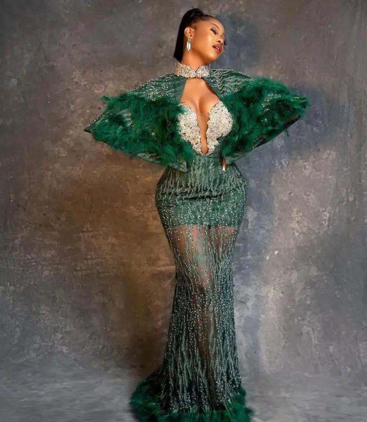 10 Nigerian Wedding Reception Dresses For Brides – A Million Styles