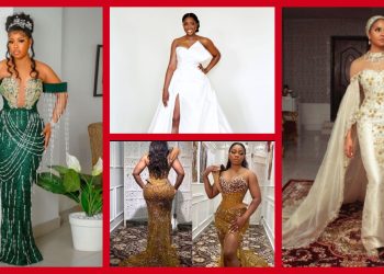 10 Nigerian Wedding Reception Dresses For Brides
