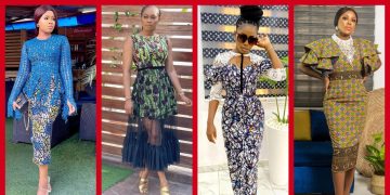 You'll Take A Second Look At This Lace And Ankara Mix Styles