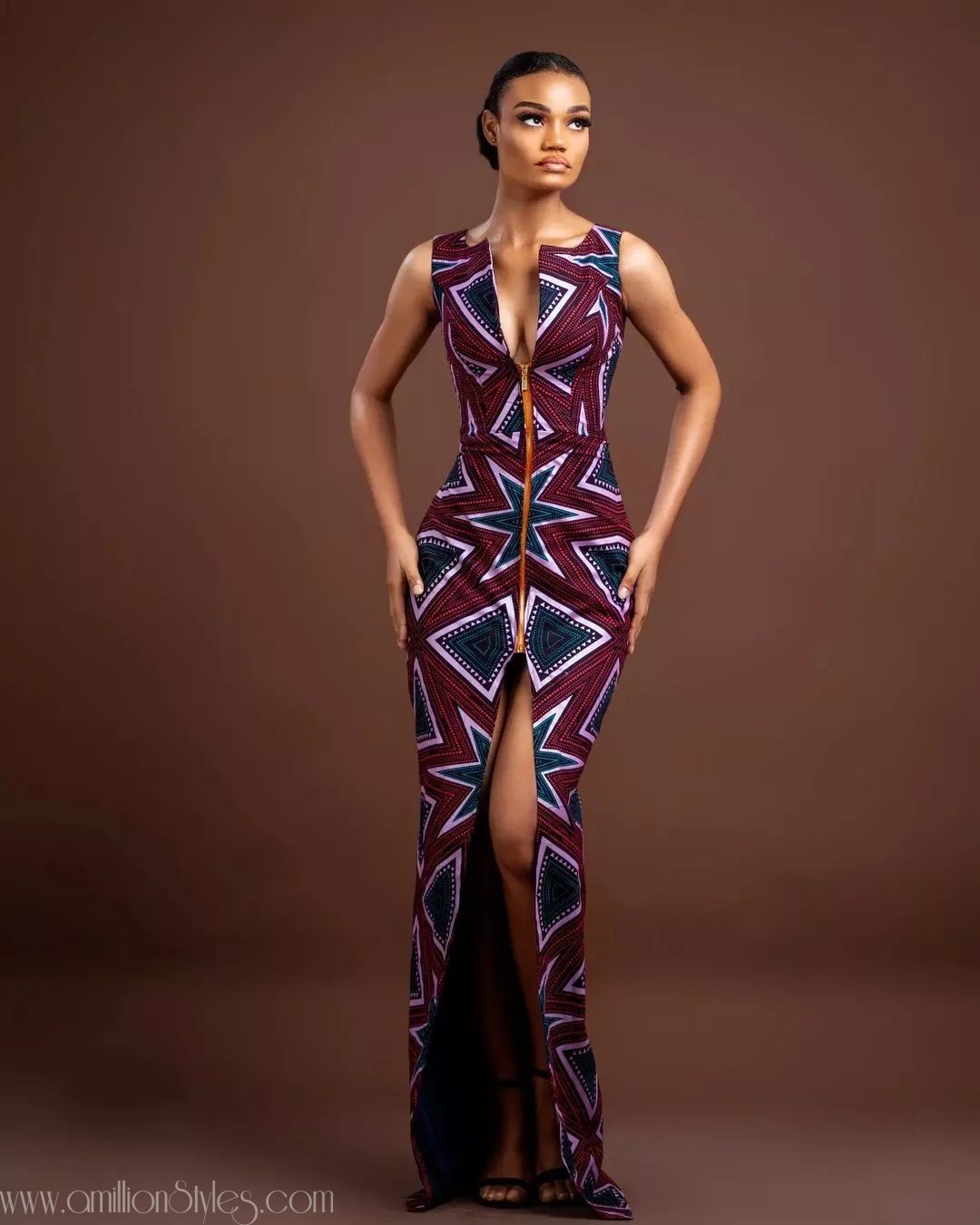 Swoon Over These 12 Beautiful Long Ankara Dresses
