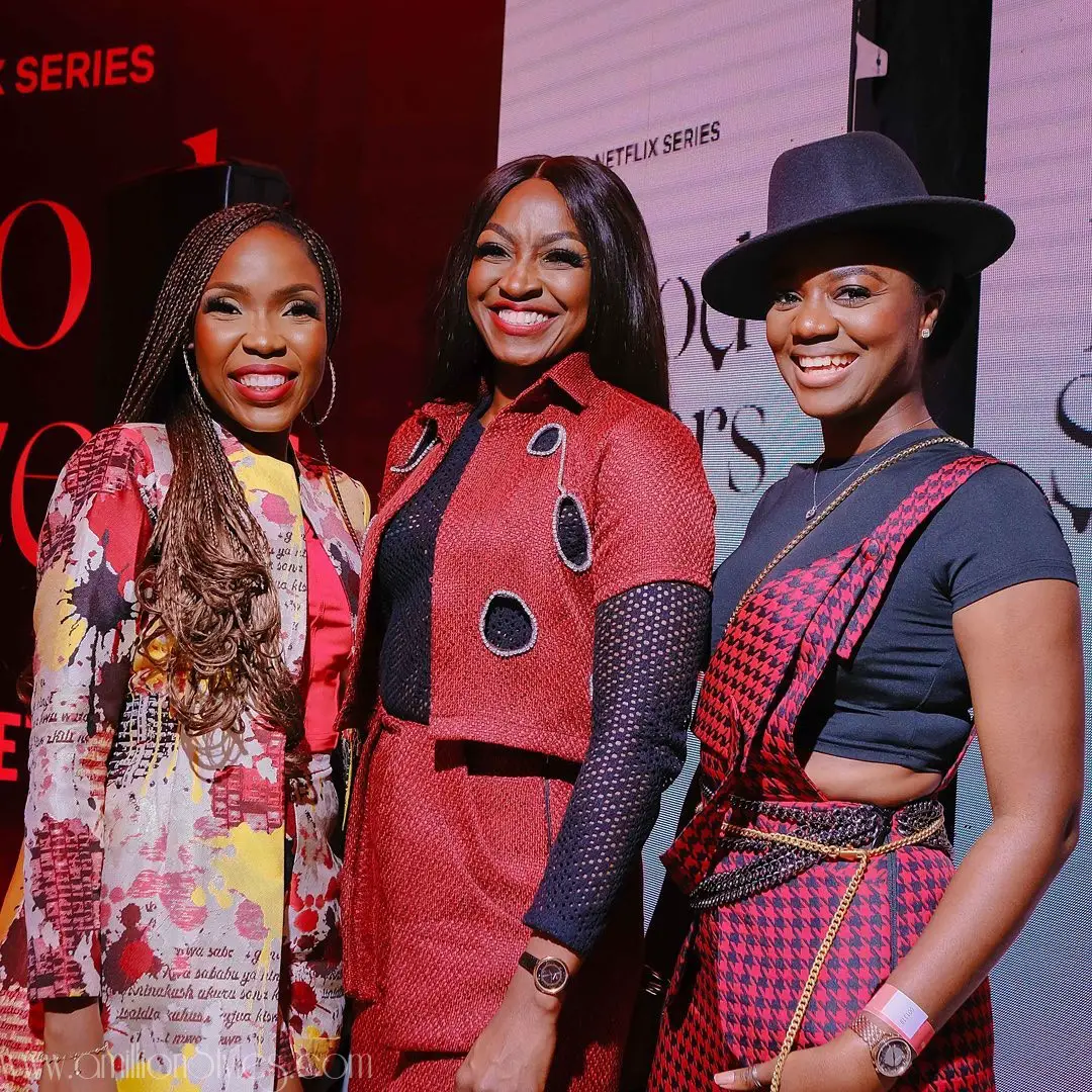 Netflix's Blood Sisters Premiere Was A Red Affair With Celebrity Styles