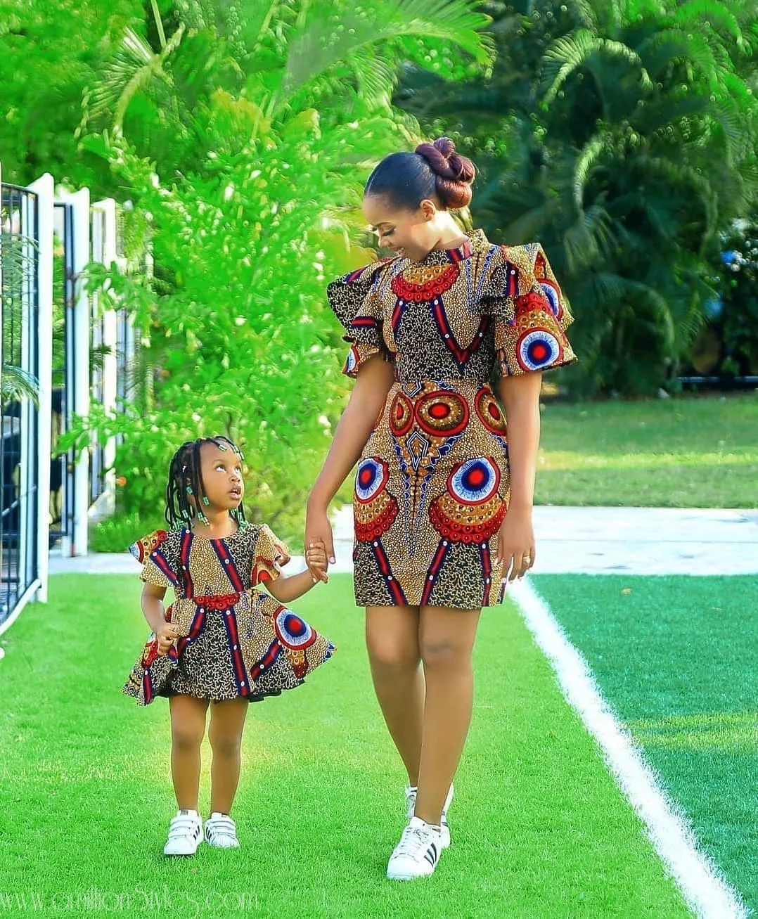 Beautiful Twinning Styles For Mother And Child