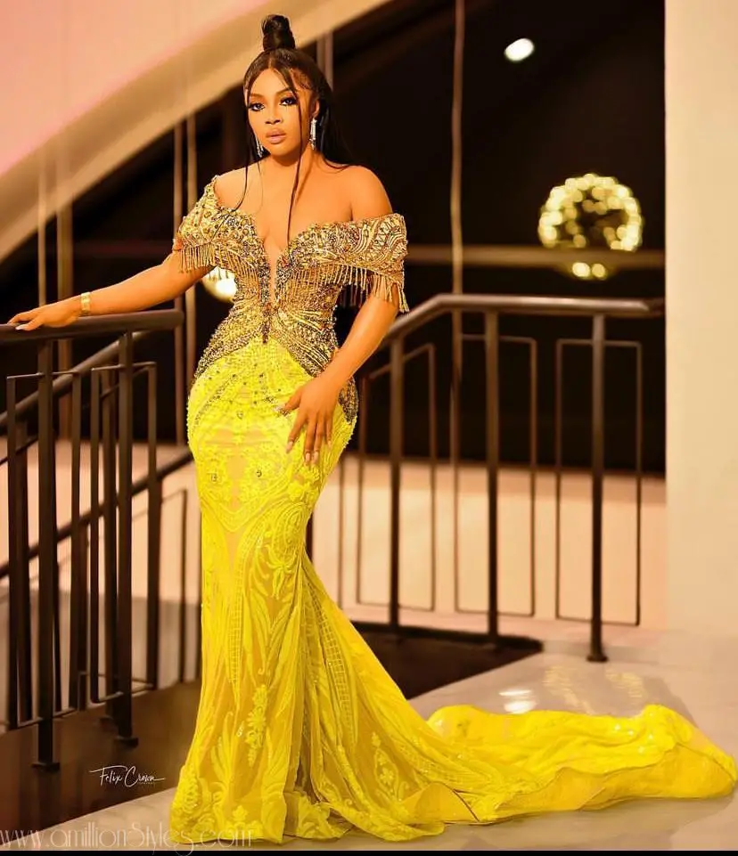 Latest Nigerian Dinner Gown Styles in 2022