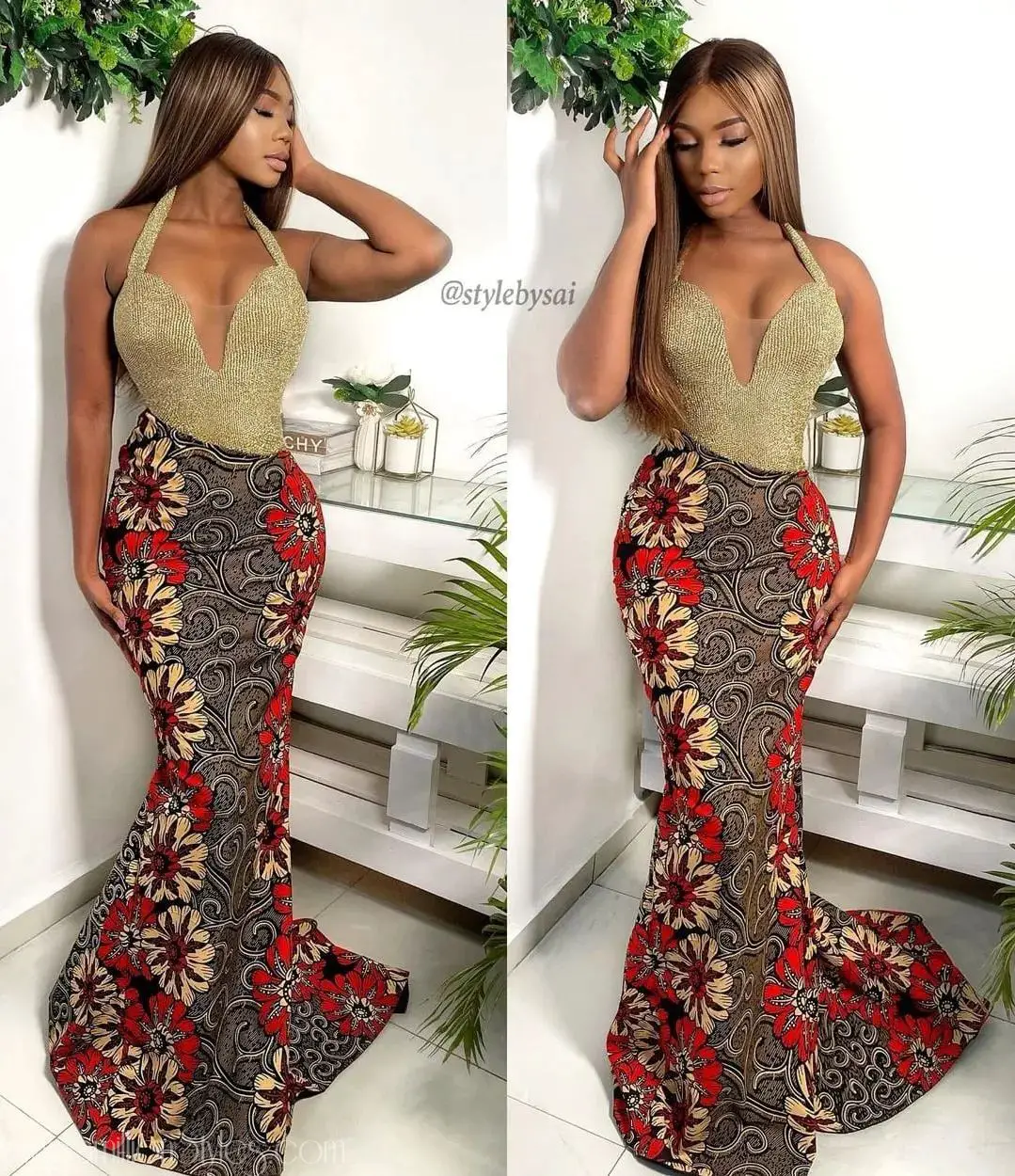 Get Into These Long Ankara Styles And Upgrade Your Style