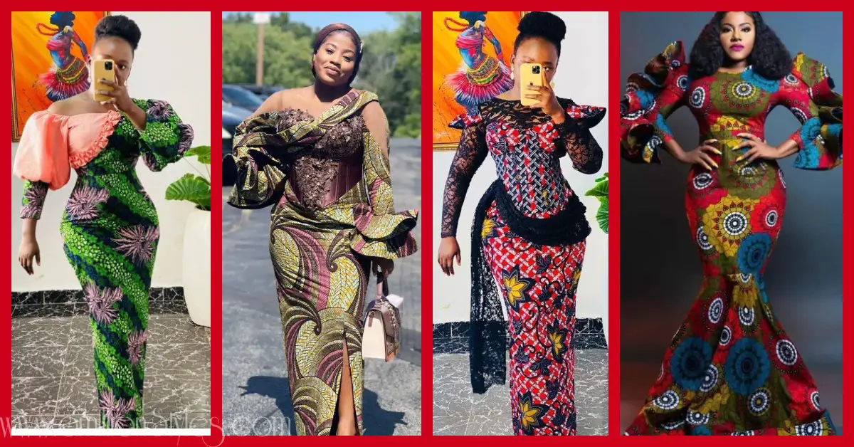 Get Into These Long Ankara Styles And Upgrade Your Style