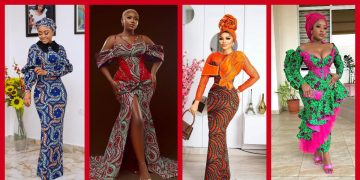 You'll Love These Exquisite 10 Long Ankara Styles