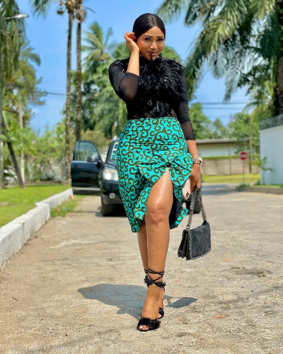 10 Perfect Ankara Skirts For Casual Looks