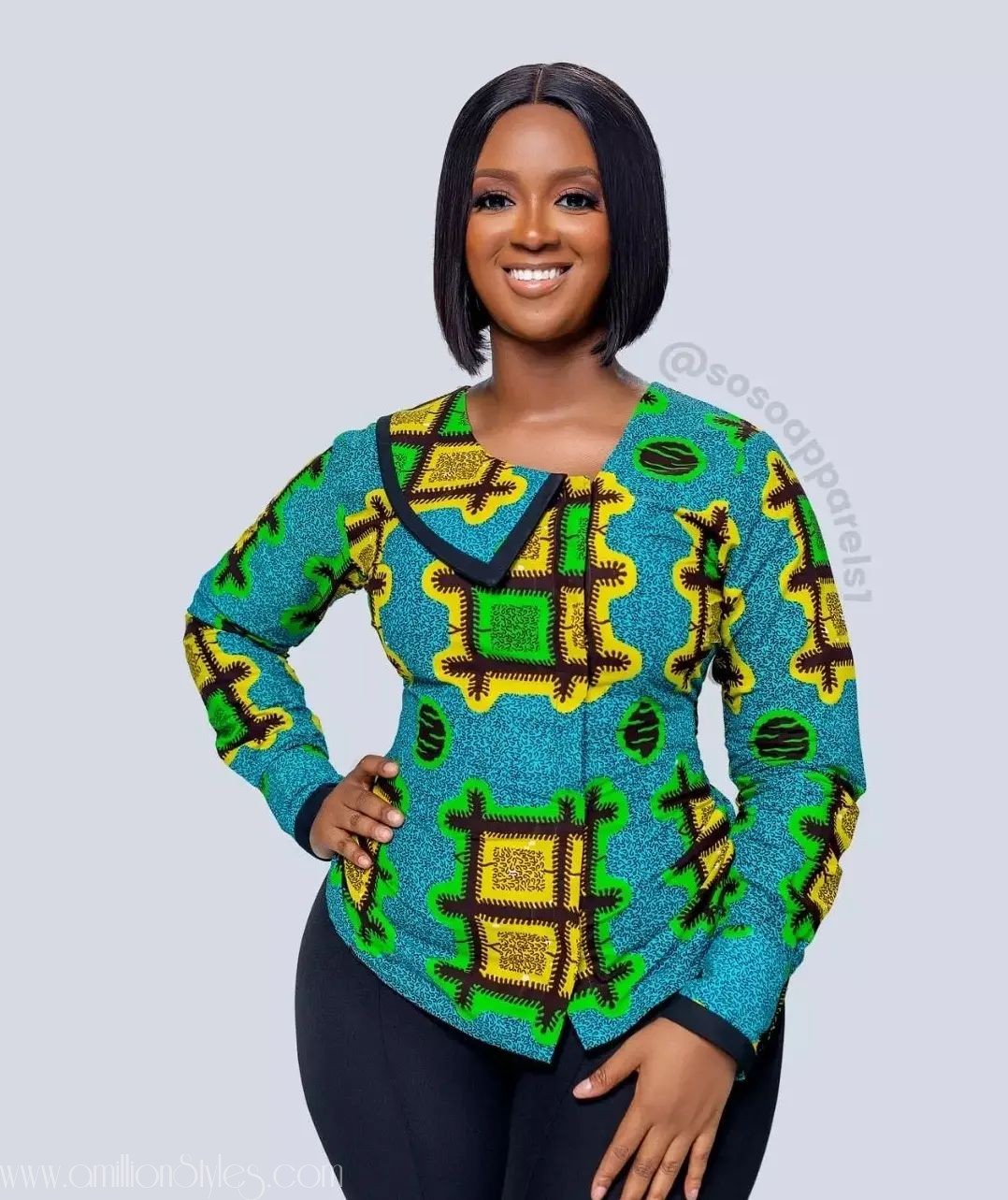 9 Ankara Tops To Wear On Skirts Or Trousers
