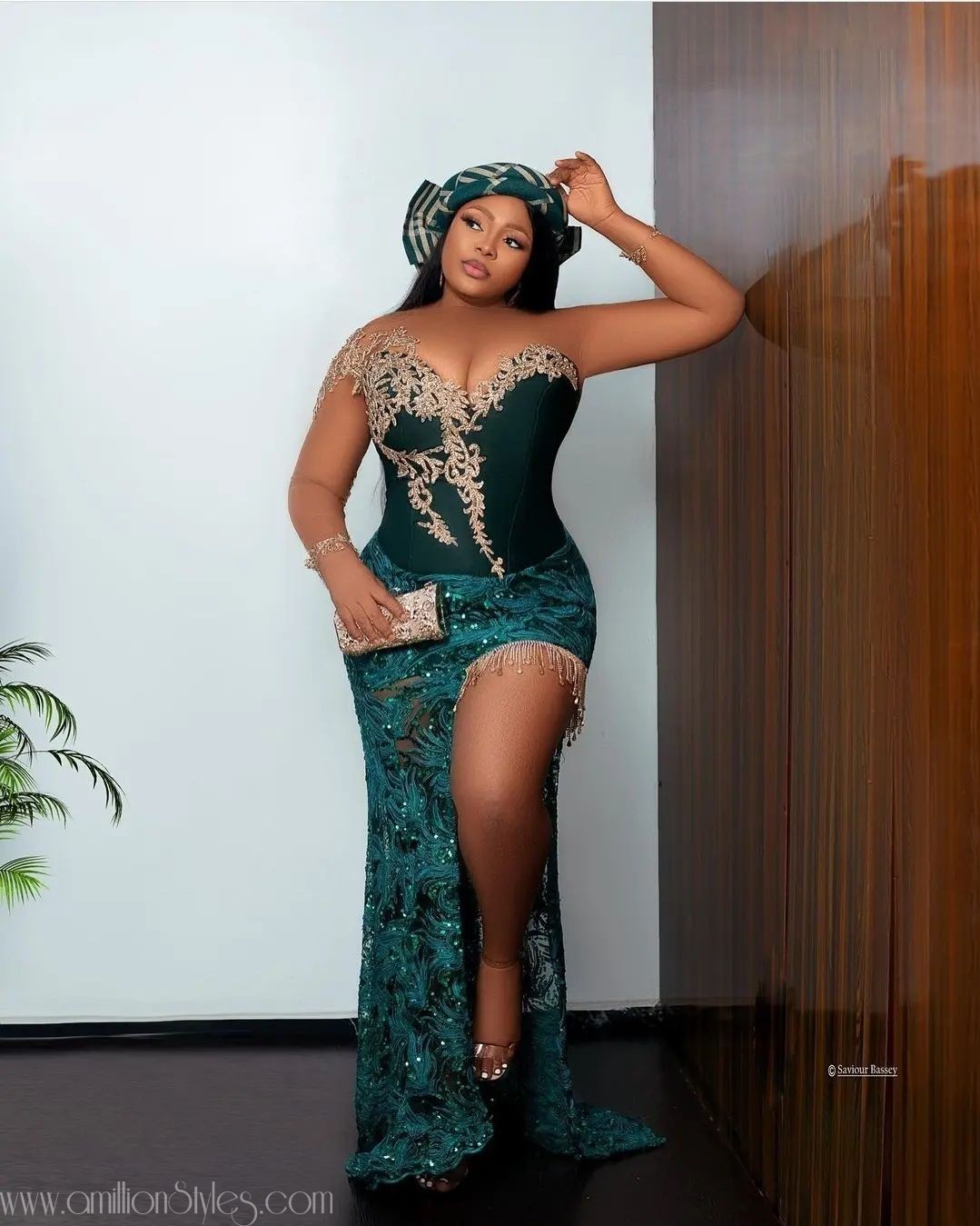 10 Green Lace Asoebi Styles For Owambe