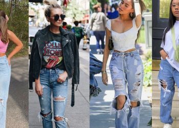 Ripped Jeans Street Style Reigning Now