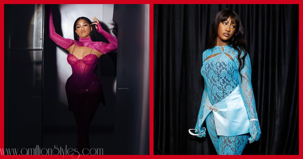 Temsbaby Vs Diiadem, Who Wore This Lace Jumpsuit Better?