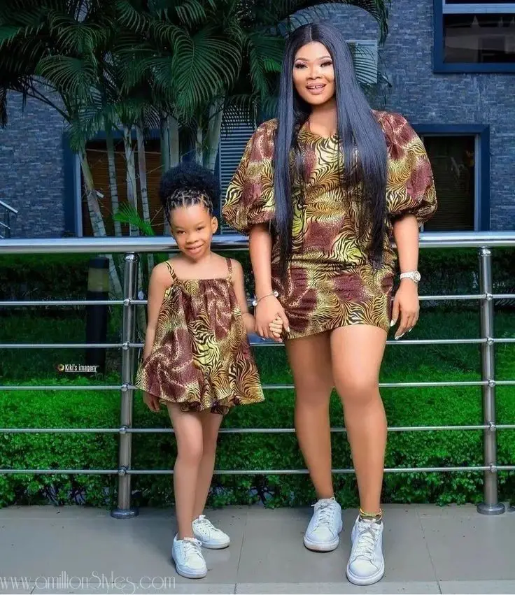 Beautiful Ankara Styles For Mother And Child