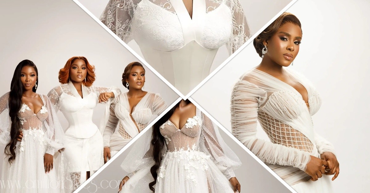 Veekee James and Adefunke Speaks Bridal Robe and Hair Collections-amillionstyles12