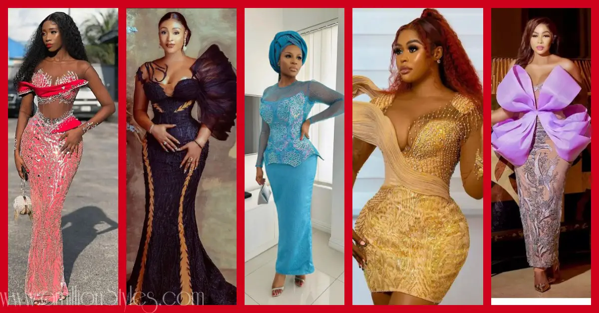 Nigerian Lace Asoebi Styles For Women Volume 3