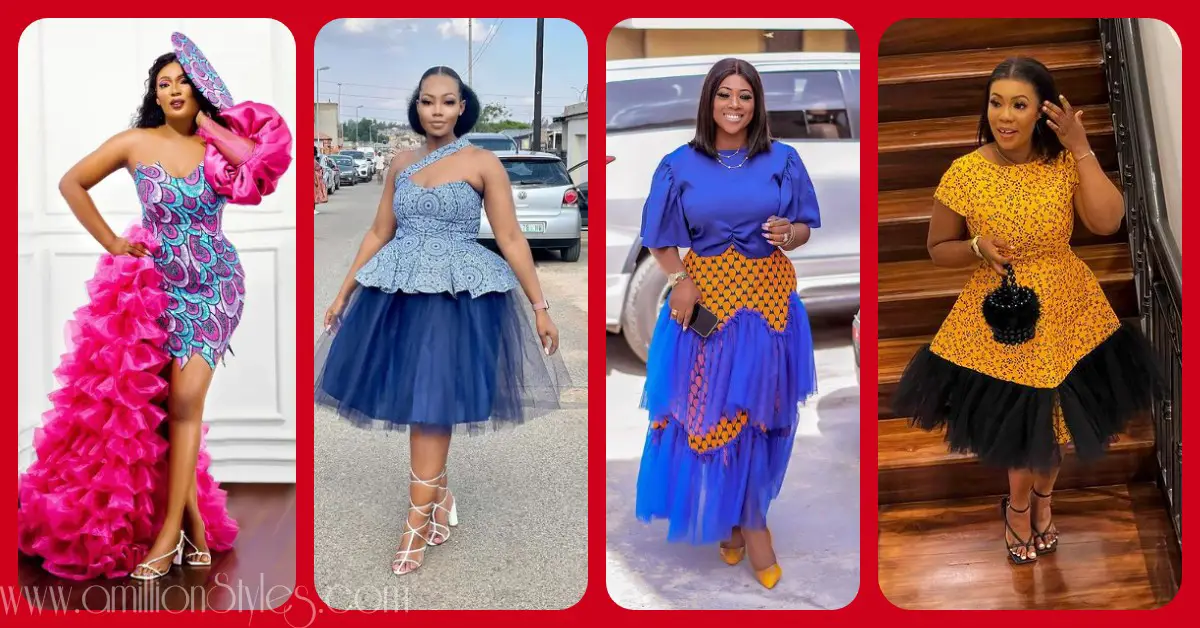 Get Ready to Impress with These Ankara And Tulle Style Ideas