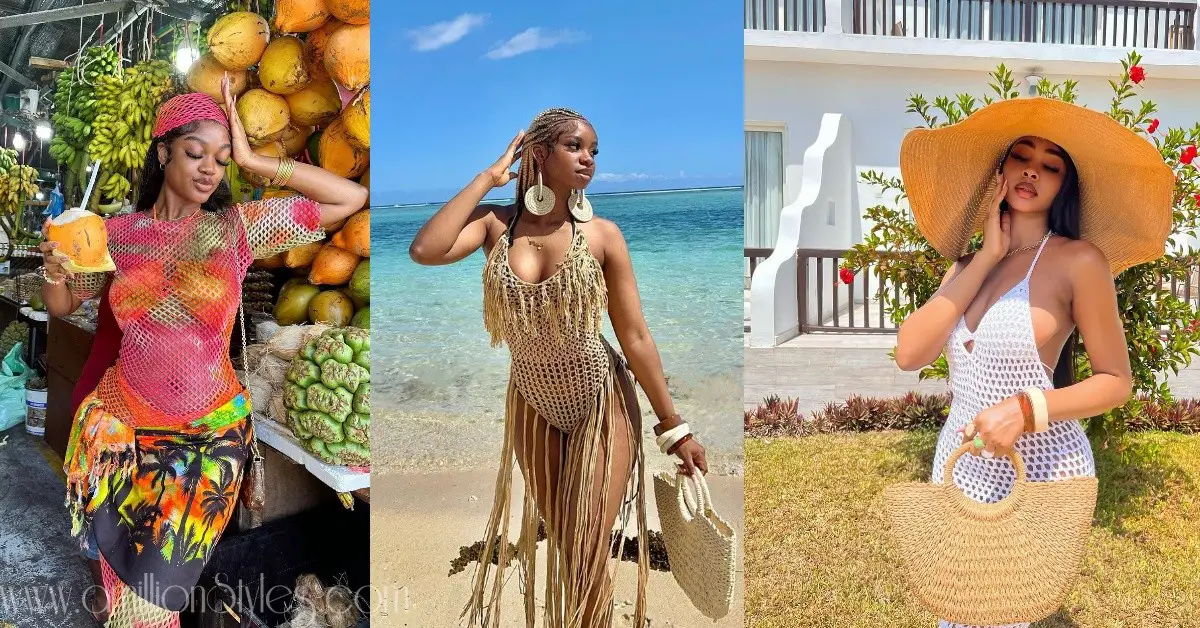 8 Effortlessly Stylish Crochet Ideas Perfect for Vacation Chills Featuring Diane Eneje, Its_Pricy and More…