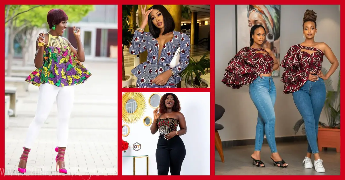 Be Weekend Ready With These 9 Beautiful Ankara Blouses