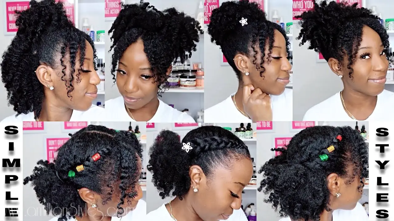 5 quick and easy hairstyles you can make in 10 minutes,