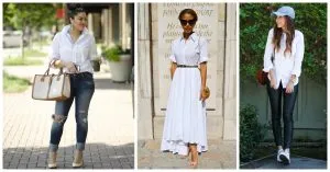 5 Ways to Rock Your White Shirt