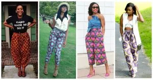 Different Ankara Trousers To Spice Your Wardrobe