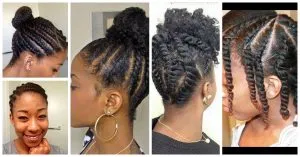 Flat Twist Styles for Natural Hair