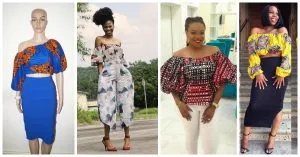 We Love These Beautiful Off Shoulder Ankara Tops