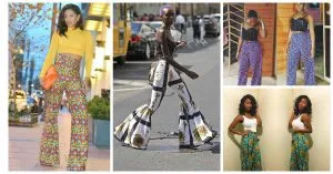 Beautiful Ankara Flare Pant Styles, Slayed For The weekend Outing