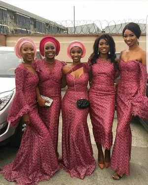 Check out these Latest Aso Ebi Styles Slayed Over The Weekend