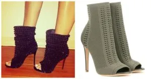 Shoegasm: We Love Us Some Open Toe Booties!