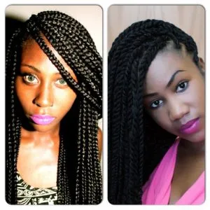 Stylish Ways To Style Your Box Braids