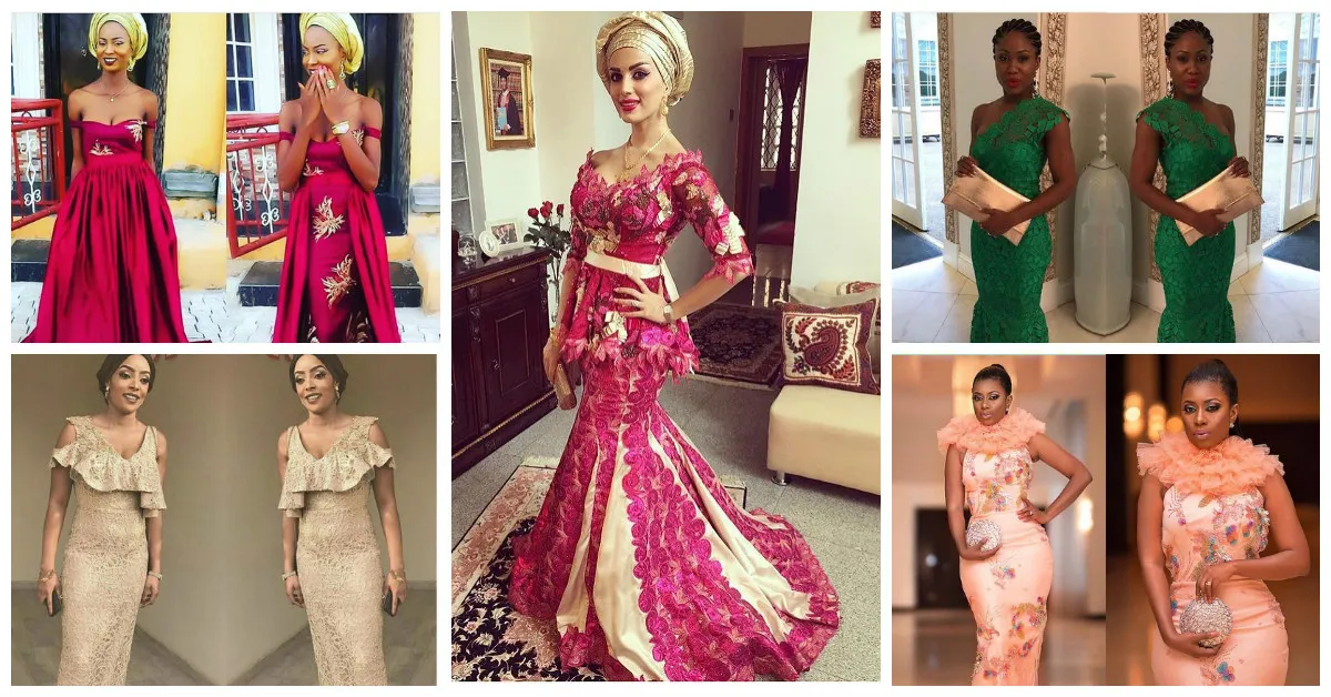 See pictures of Lit Mid Week Aso Ebi Styles Flooding The Gram.